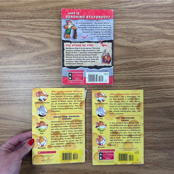 Scholastic Geronimo and TheaStilton Chapter Books - Picture 7 of 13